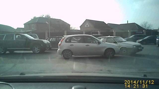 Авария в Грозном 12.11.2014