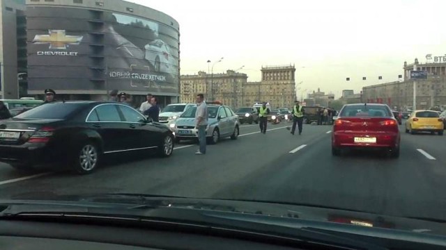 Мусорской гелик разбили в аварии с другим геликом 