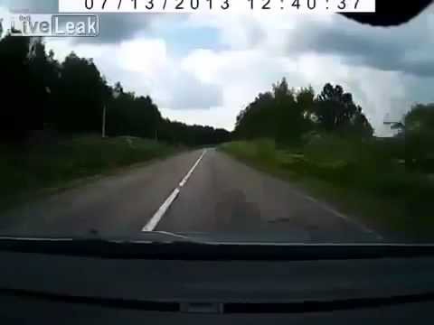 Реакция водителя спасла всю его семью 