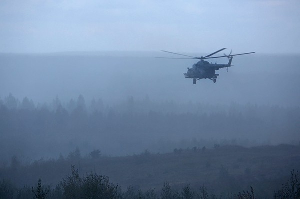 Полет с автоматом у виска