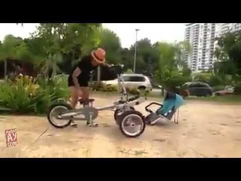 И коляска и велосипед ...