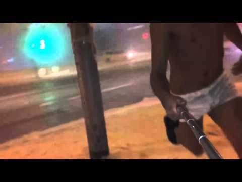 Экстрим по-якутски В -50 C в одних трусах Легко!