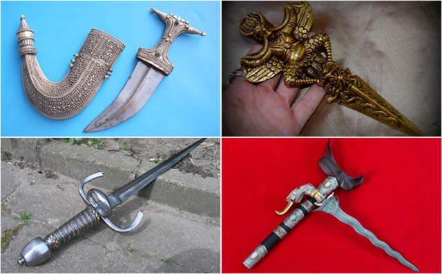 10 самых удивительных боевых ножей в мировой истории