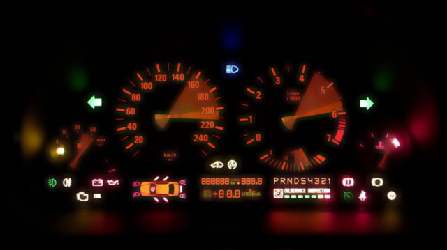 BMW E90 320D Max Speed 240kmph (максимальная скорость BMW E90 320D) 