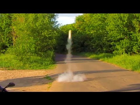 Суровое Новогоднее развлечение - запустил кастрюлю в стратосферу! 