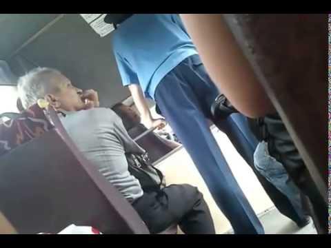 Наглого мента выгнали из автобуса 