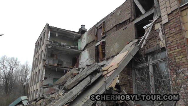 Обрушение 1-й школы в г. Припять