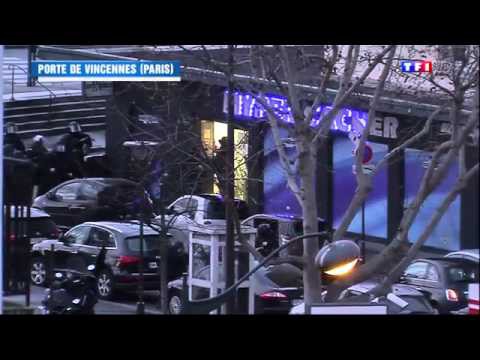 Французский спецназ тактично зазергал террориста 
