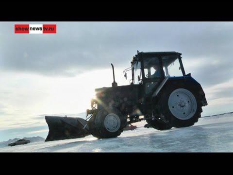 Фигурное катание "Беларуси" на заледенелой акватории 