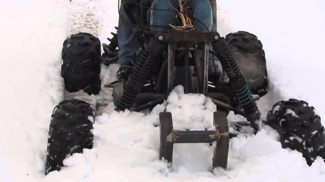 Самодельный квадроцикл из урала 4Х4