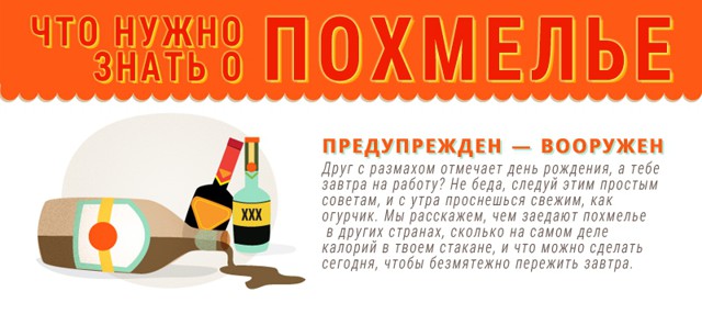Что нужно знать о похмелье