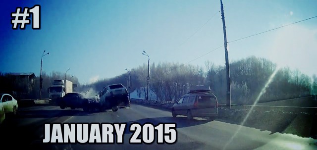 Страшные Аварии Январь 2015