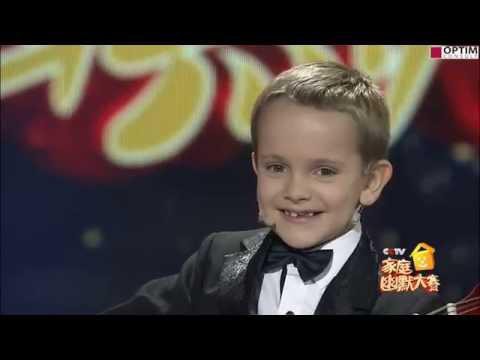 6-ти летний Гордей Колесов на центральном ТВ Китая