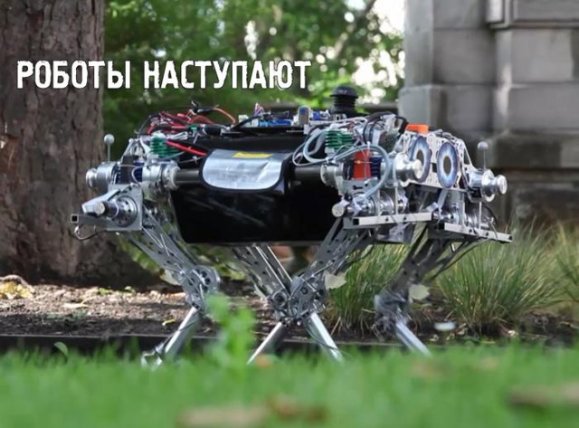 Универсальные четвероногие роботы
