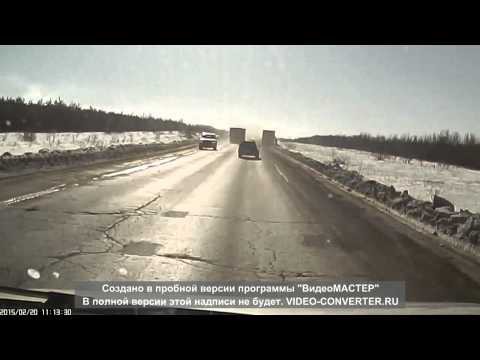 Жесткое ДТП на трассе
