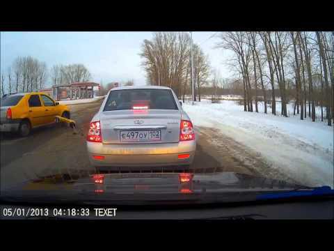 Таксист решил проскочить