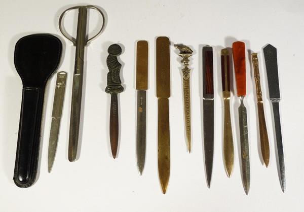 Канцелярские ножи для открытия конвертов (ножи для писем), конец XVIII