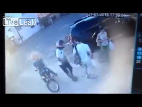 Нападение бандитов в Бразилии