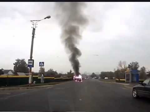 Взрыв машины - и спецэфектов не надо 