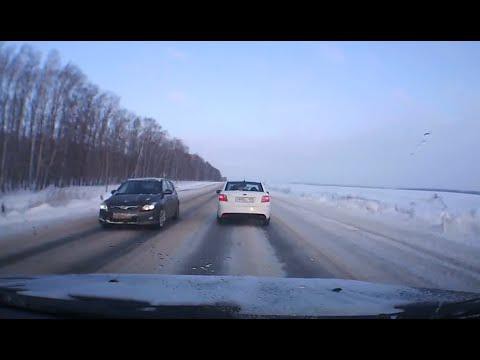 Зимняя подборка заносов от первого лица