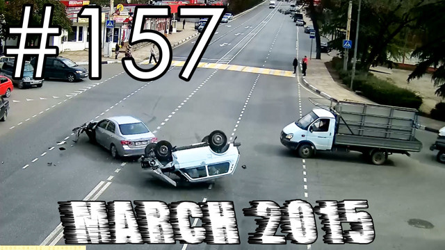 Подборка аварий и ДТП от Андрей за 04.03.2015