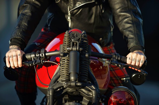 Кастом-байк "Porn Attitude"