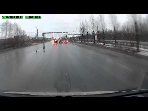 Подрезал Хонду