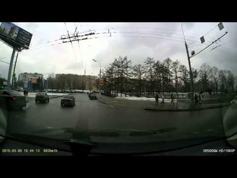 На красный - ДТП в Москве