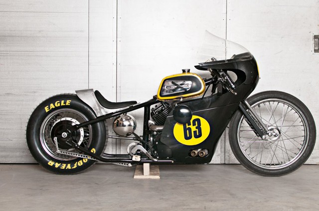 Кастом Yamaha XVS650 Dragster