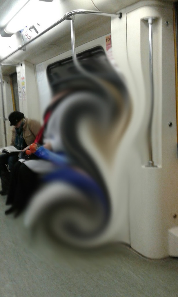 Встретил в метро