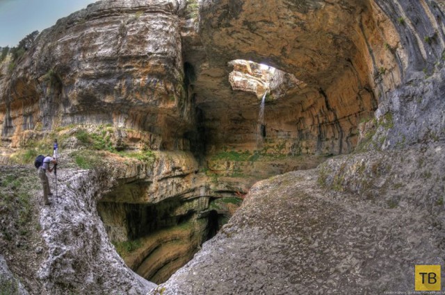 Глотка Баатары - красивейший водопад в Ливии