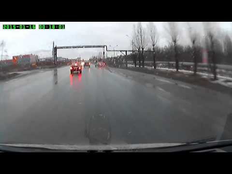Подрезал Хонду 