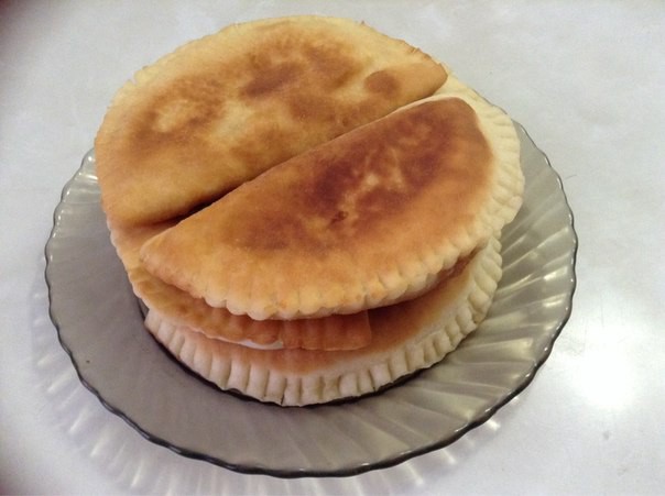 Пирожки жареные с картофелем