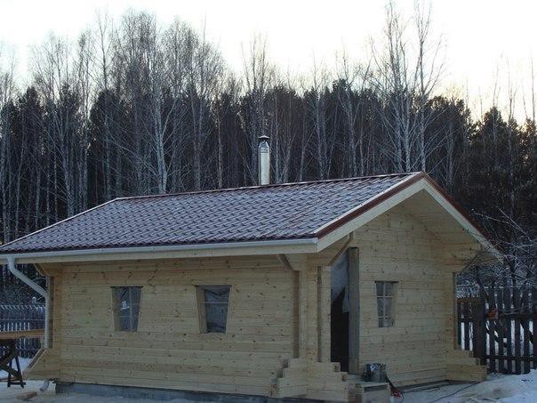 Мастерам на заметку, дом из двойного бруса