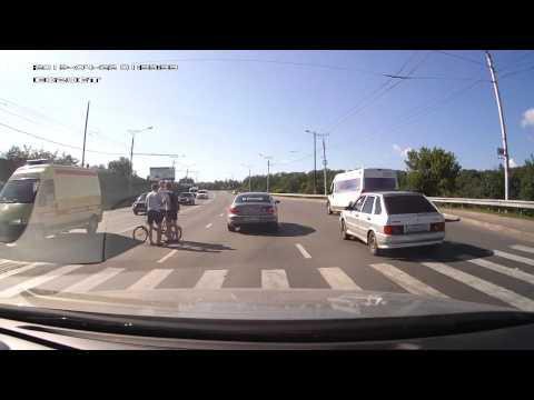 Подборка ДТП с велосипедистами