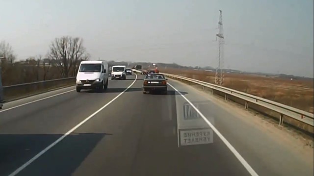 Лобовая авария в Калининграде