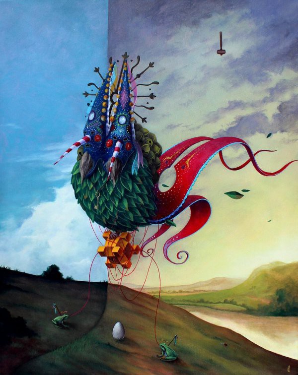 Невиданные чудо-звери из страшных сказок. Рисует El Gato Chimney