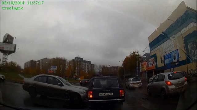 ДТП на ровном месте