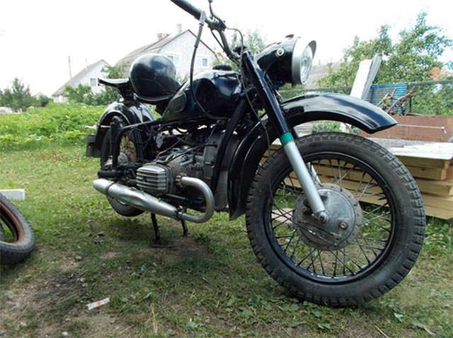 "Днепр" К-650 - мотоцикл с коляской из 60-х