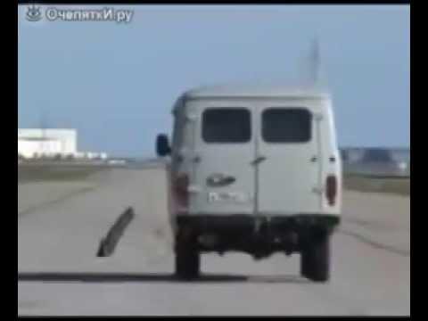 Так может тормозить только УАЗ буханка