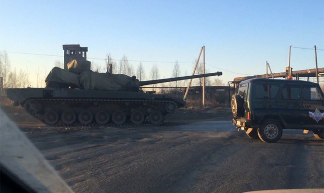 В сети появилась первая видеосъемка танка Т-14 «Армата»