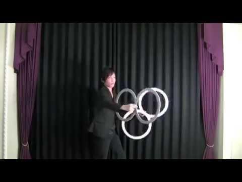  Ломающее мозг жонглирование кольцами