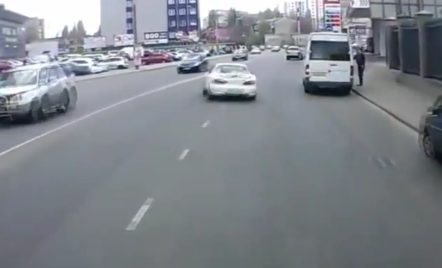 Занос на скорости. Налихачил