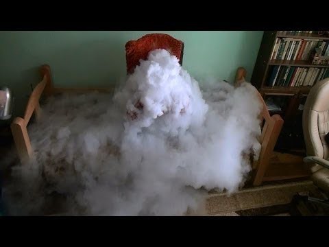 Лавина из тумана!