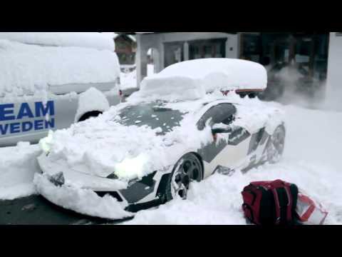 Lamborghini Gallardo LP560 Winter drift 
