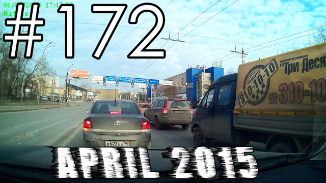  Подборка видео ДТП от CarCrash за 04.04.2015