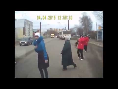 Авария с пешеходом