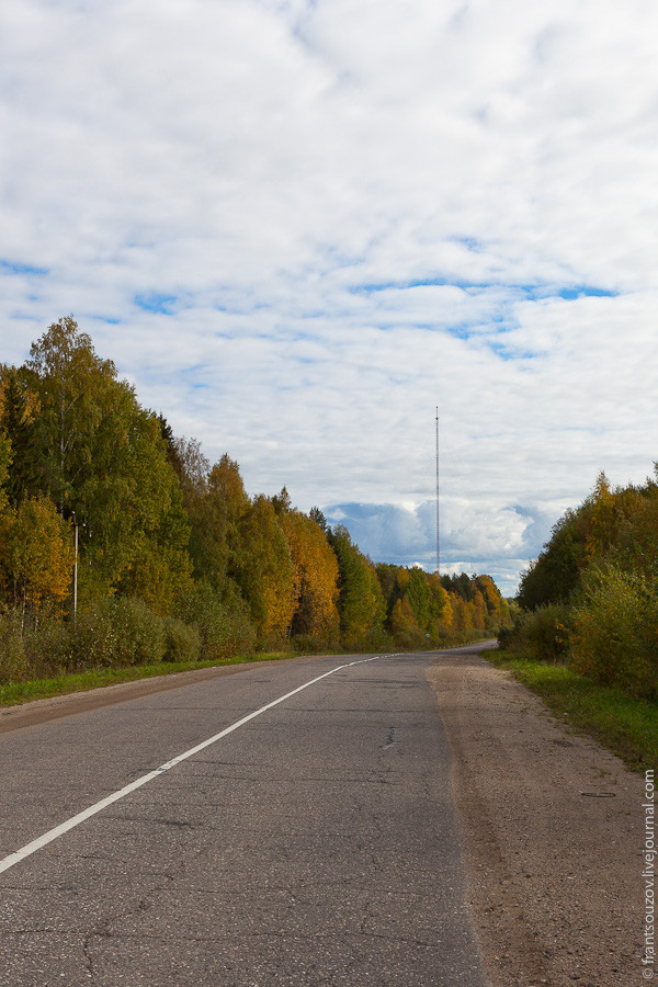 Подъем на Галичскую телевышку