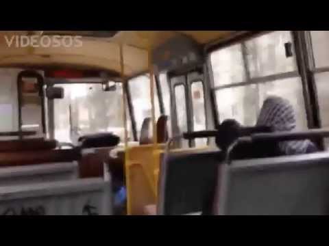 Как бабка водителя довела! 