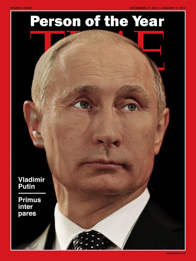 Читатели Time выбрали Путина самым влиятельным человеком планеты  